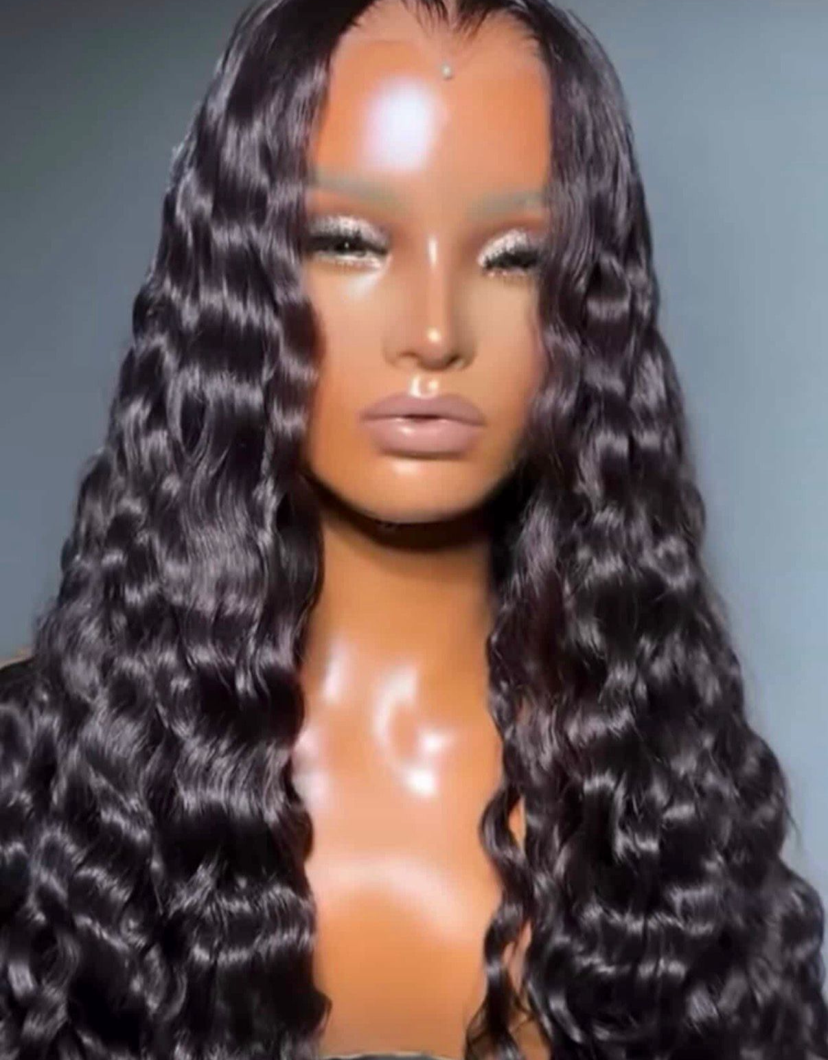 Deep wavy wig